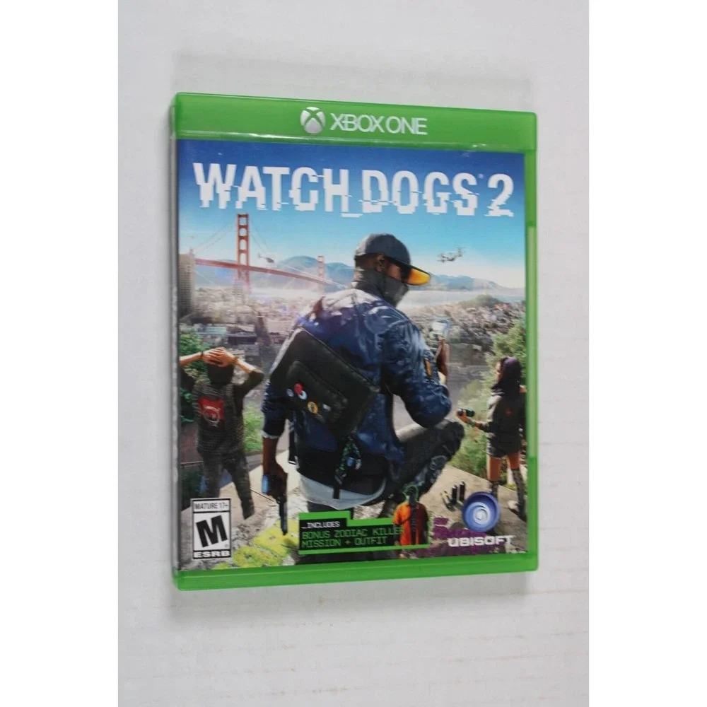 Watch Dogs 2 (Microsoft Xbox One) Authentic, tested/works